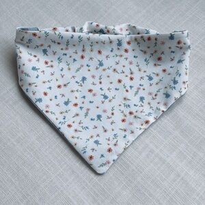 Floral Print reversible pet dog scrunchie bandana